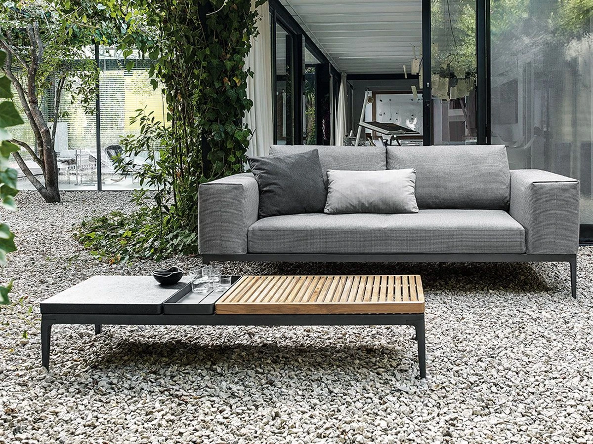 Grid Rectangular Coffee Table 6 Grid Rectangular Coffee Table - Image 4