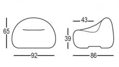 Gumball Armchair 11 Gumball Armchair -Outdoor Furniture gumball dim