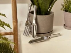Hay Garden Tool - Set Of Three / Silver 7 Hay Garden Tool - Set Of Three / Silver -Outdoor Furniture hay giardino