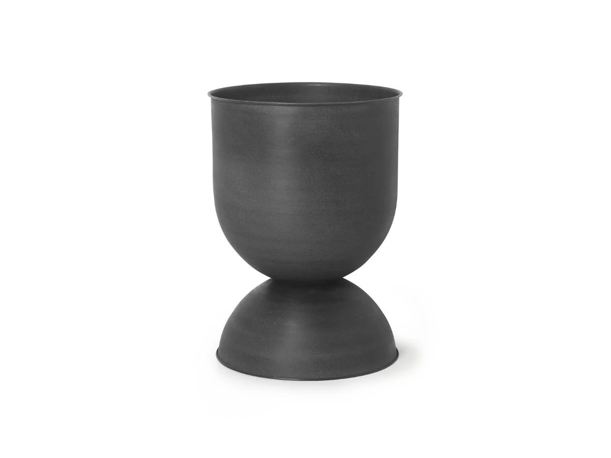 Ferm LIVING Hourglass Pot - Black 5 Ferm LIVING Hourglass Pot - Black - Image 3