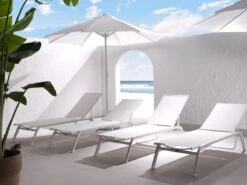 Idra Sunbed 9 Idra Sunbed -Outdoor Furniture idra white contest