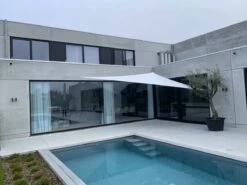 Ingenua Triangle Shade Sail - Wall Mounting -Outdoor Furniture ingenua triangle umbrella 1 outdoor umbrosa 1