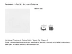 InOut 501 Armchair - Aspen 03 -Outdoor Furniture inout 501 2