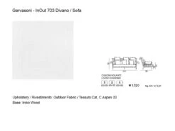 InOut 703 Sofa - Aspen 03 -Outdoor Furniture inout 703 2