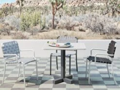 Inout 824 Chair Grey/White -Outdoor Furniture inout824