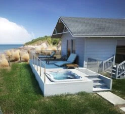 Lodge M - Hydro+Blower Freestanding Whirpool Bath Tub -Outdoor Furniture jacuzzi lodge m2 2