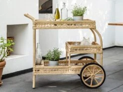 James Exterior Trolley -Outdoor Furniture jamestrolleynaturalsikadesignoutdoor