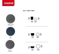 Juno Coffee Table -Outdoor Furniture juno small table size