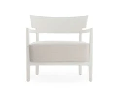 Kartell Cara Mat Outdoor Armchair -Outdoor Furniture kartell cara mat outdoor bianco bianco