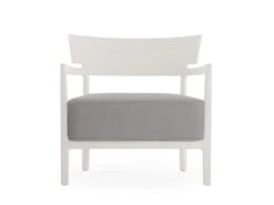 Kartell Cara Mat Outdoor Armchair -Outdoor Furniture kartell cara mat outdoor bianco grigio