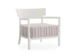 Kartell Cara Mat Outdoor Armchair -Outdoor Furniture kartell cara mat outdoor bianco righe mattone2
