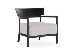 Kartell Cara Mat Outdoor Armchair -Outdoor Furniture kartell cara mat outdoor nero bianco2