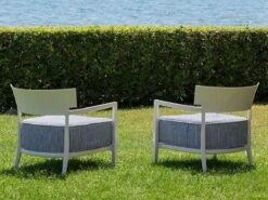 Kartell Cara Outdoor Armchair -Outdoor Furniture kartell cara outdoor avorio blue4