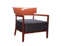 Kartell Cara Outdoor Armchair -Outdoor Furniture kartell cara outdoor blu arancione2
