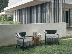 Kartell Cara Outdoor Armchair -Outdoor Furniture kartell cara outdoor nero tortora nero2