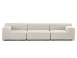 Kartell Plastics Outdoor 3 Seater Sofa -Outdoor Furniture kartell plastics outdoor 3s bianco