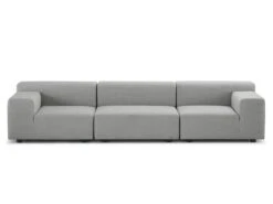 Kartell Plastics Outdoor 3 Seater Sofa -Outdoor Furniture kartell plastics outdoor 3s grey