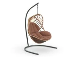 Kida Hanging Lounge Chair With Base -Outdoor Furniture kida 0 hanging lounge chair dedon