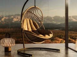Kida Hanging Lounge Chair With Base