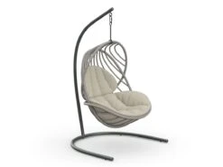 Kida Hanging Lounge Chair With Base -Outdoor Furniture kida 7 hanging lounge chair dedon
