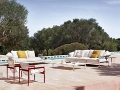 Lissoni Outdoor Collection - Coffee Table -Outdoor Furniture knoll lissoni outdoor collection coffee table 4