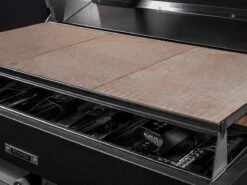 Làres Gres Outdoor Kitchen - 2 Modules With Barbecue And Hob -Outdoor Furniture lares gres fkc007 fogher 6