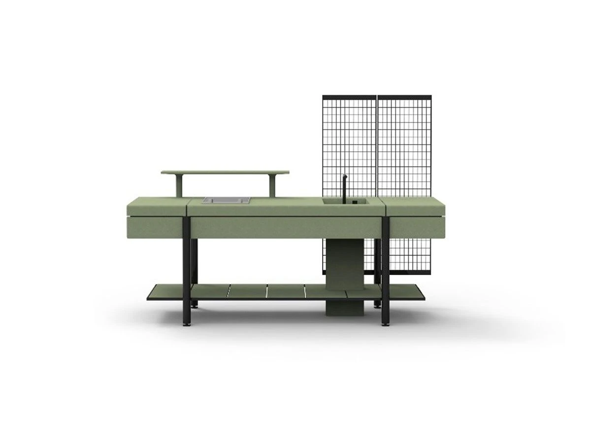 Libera Vertical Net Outdoor Kitchen 3 Libera Vertical Net Outdoor Kitchen