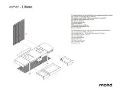 Libera Vertical Net Outdoor Kitchen 34 Libera Vertical Net Outdoor Kitchen -Outdoor Furniture libera vertical net kitchen outdoor size 2 elmar