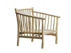 Bamboo Lounge Chair With Mattress