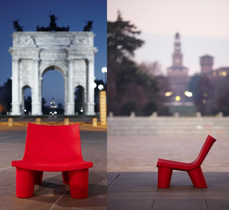 Slide Low Lita Plastic Armchair 3 Slide Low Lita Plastic Armchair