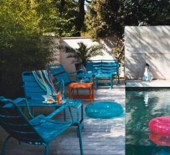 Luxembourg Small Coffee Table -Outdoor Furniture luxembourg petit table basse fermob