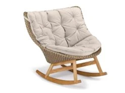 Mbrace Rocking Chair -Outdoor Furniture mbrace rocking 2 seat and back cushion dedon