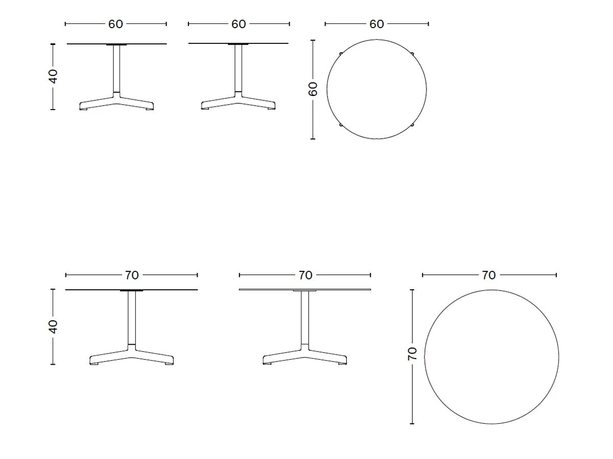 Hay Neu Low Table - Round 9 Hay Neu Low Table - Round - Image 7