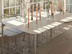 AYTM Novo Outdoor Table L. 160 -Outdoor Furniture novo table 160 aytm taupe outdoor