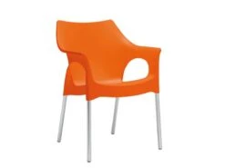 Ola Outdoor Chair -Outdoor Furniture ola chair scab orange
