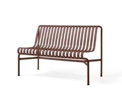 Hay Palissade Dining Bench -Outdoor Furniture palissadebenchironred 1