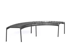 Hay Palissade Park Bench Incl. Middle Leg -Outdoor Furniture parkbenchpalissadeantracitehay