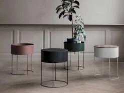 Ferm LIVING Plant Box Round -Outdoor Furniture plant box round
