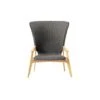Knit Lounge High Back Armchair 2 Knit Lounge High Back Armchair -Outdoor Furniture poltrona lounge high back