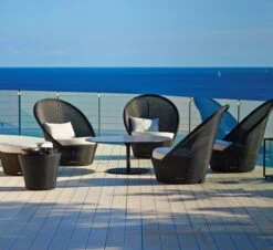 Kingston Sunchair With Wheels -Outdoor Furniture poltroncina kingstone cane line 4