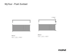 Push Sunbed -Outdoor Furniture pushsunbed8888