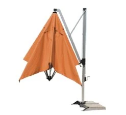 Rodi Silver Umbrella Micro-mesh Fabric 21 Rodi Silver Umbrella Micro-mesh Fabric -Outdoor Furniture rodi ombrellone fim arancione