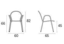 EMU Ronda Armchair 34 EMU Ronda Armchair -Outdoor Furniture ronda poltroncina size emu