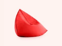 Sail Outdoor Pouf -Outdoor Furniture sail pouf diabla red