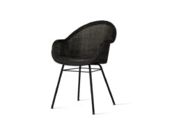 Edgard Dining Chair With Steel A Base 10 Edgard Dining Chair With Steel A Base -Outdoor Furniture sedia edgard