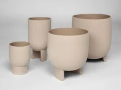 Serene Flowerpot L -Outdoor Furniture serene flowerpot m collection 0001 serene flowerpot m terracotta sand collection