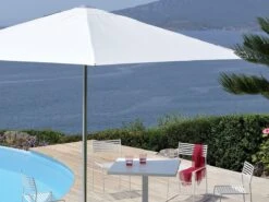 EMU Shade Sunshade With Central Pole -Outdoor Furniture shade square