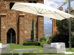 EMU Shade Sunshade 3X4 - White Cloth -Outdoor Furniture shade umbrella emu 1