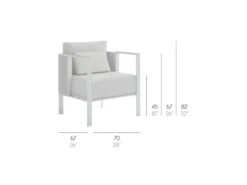 Solanas Club Armchair 21 Solanas Club Armchair -Outdoor Furniture solanas arm tek