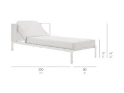 Solanas Sunbed -Outdoor Furniture solanas daybed tek 1